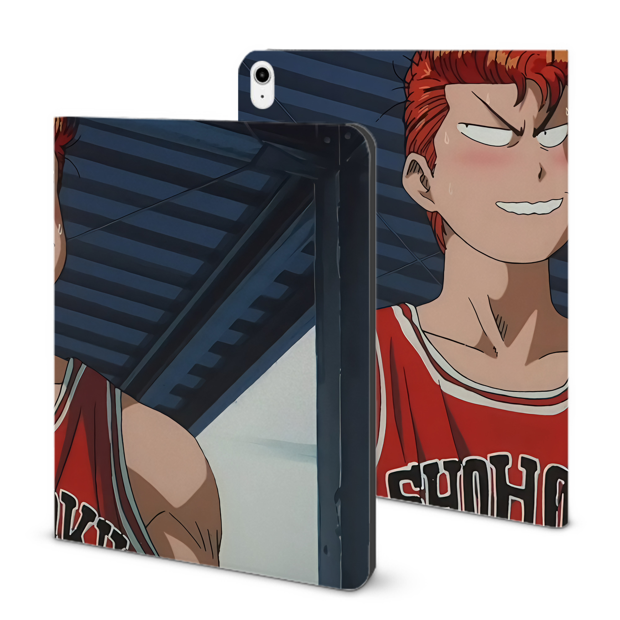 （画像用） SLAM DUNK／スラムダンク IPadケース ペンホルダー付き ブックスタイルデザイン